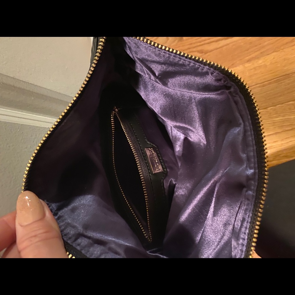 Leather crossbody